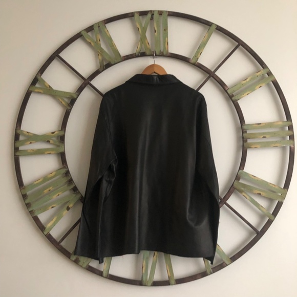 ♡ Greg Norman Men’s Leather Jacket - Picture 6 of 8